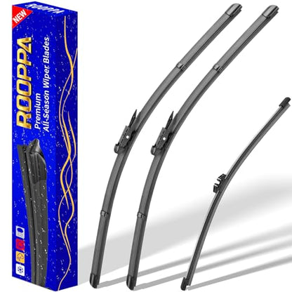 3 Wipers Fits Ford Escape 2020 (24"+20"+11")