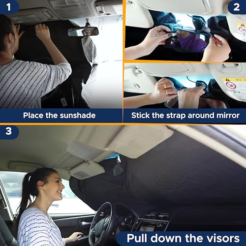 Jeep Windshield Sun Shade for Jeep Wrangler (Jeep)