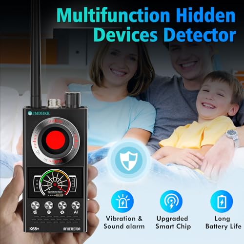 Hidden Camera Detector & Bug Detector (Black)