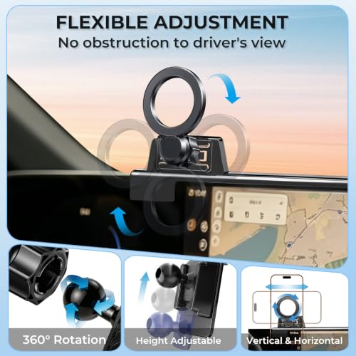 Car Phone Holder for Nissan Armada 2025 (Fit for 2025-2026 Armada, 14.3-Inch)