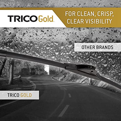 Gold™ (18-2616) 26 & 16 Inch Pack of 2 Automotive Replacement Windshield Wiper Blades for My Car Super Premium All Weather Beam Blade for Select Vehicle Models (26" + 16" Pair Pack / Premium)