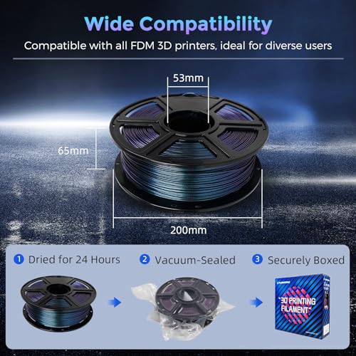 PLA Filament 1.75mm + (Burnt Titanium)