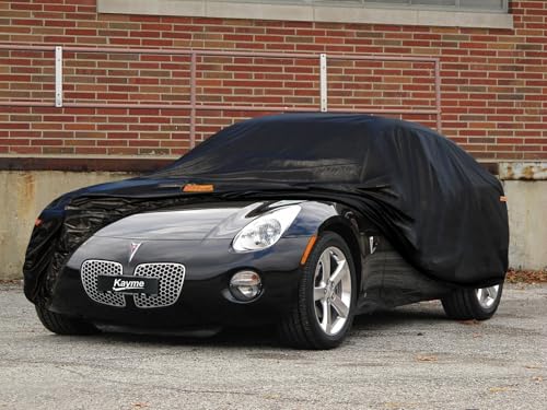 7 Layers Waterproof Car Cover for Pontiac Solstice 2005 (PE-Black / Custom Fit Pontiac Solstice)