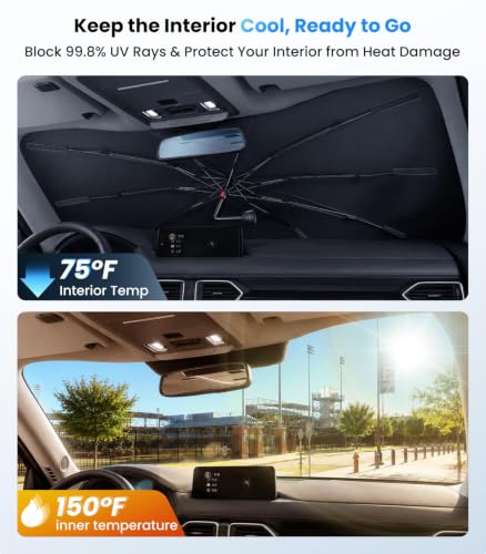 2026 Upgraded Windshield Sun Shade Umbrella (For Mazda / For CX-5)