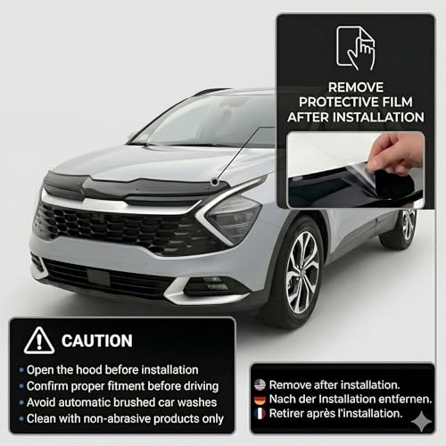 Hood Deflector Guard fits Kia Sorento 2016 (Sorento 16-18)