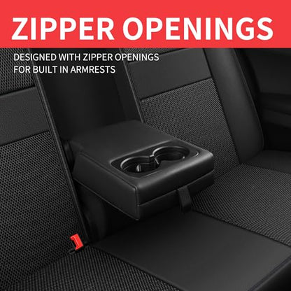 Car Seat Covers (N6 Black / Full Set)