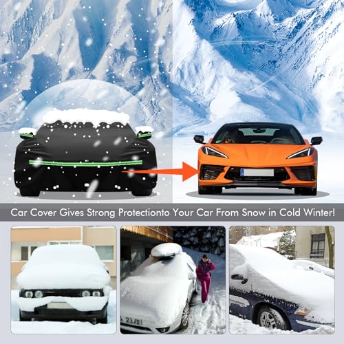 Car Cover for 2020 (for 210D 2020-2023 Corvette C8)