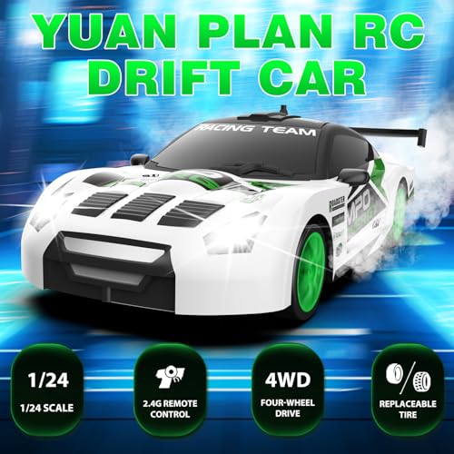 Remote Control Car 2.4GHz 1 (L.white - Green)