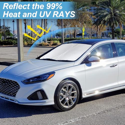 Custom Fit Sonata Windshield Sunshade for 2020 (for 2020-2025 Hyundai Sonata)
