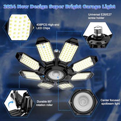 Garage Lights (250W - 4Pack)