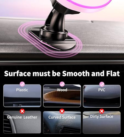 for Magsafe Car Mount Charger (Pink)