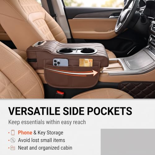 Multifunctional Car Armrest Cover (1 PC / Coffee)