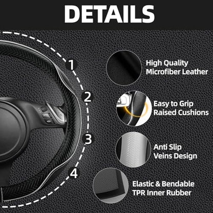 10 Pcs Car Floor Mats Full Set Car Accessories (Car Floor Mats Set / Grey Line)