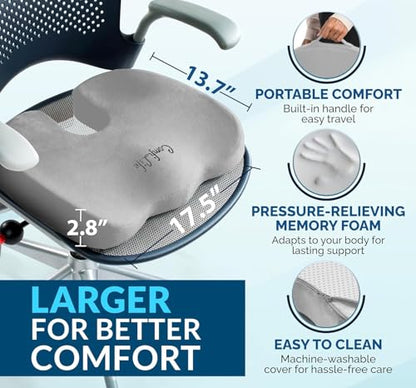 Doctor Recommended Seat Cushion (Gray / Large)