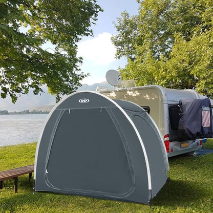 Bike Storage Shed Tent (Grey for 4 Bikes)