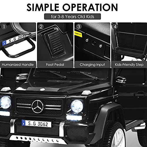 Ride On Truck (Black / Maybach G650)