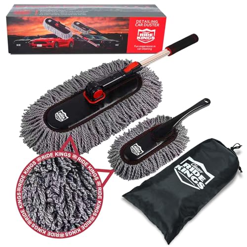 Auto Duster Extendable Handle (Light Grey)