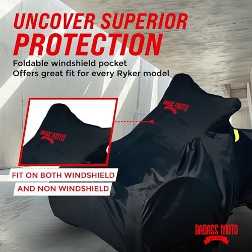 Waterproof for Can (Badass Black / [RYKER] 95"L x 61"W x 41"H)
