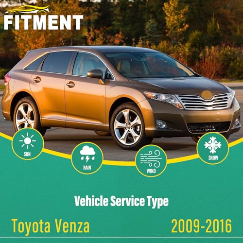 Windshield Wiper Blades Replacement for Toyota Venza 2009 (26"/22"/12")