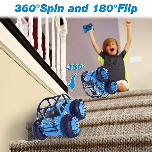 Amphibious Remote Control Car (Blue)