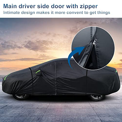 for Mercedes Benz E Class Car Cover E300 E350 E450 E63 AMG 2006 (Black / for Mercedes Benz E-Class 2006-2025)