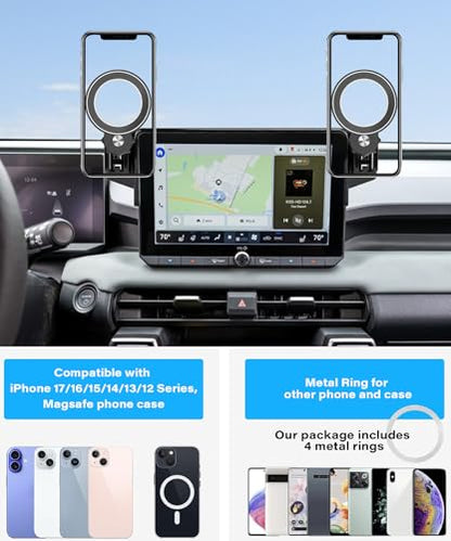 Car Phone Holder for 2026 Toyota RAV4 (fit for 2026 Toyota RAV4/Hybrid(10.5 Inch Screen))