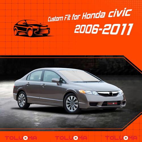 Custom Fit Windshield Sun Shade for Honda Civic 2006 (for Honda Civic 2006-2011)