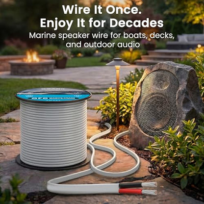 16 Gauge Marine Wire (16 AWG / 200 Feet / 2 Conductor)