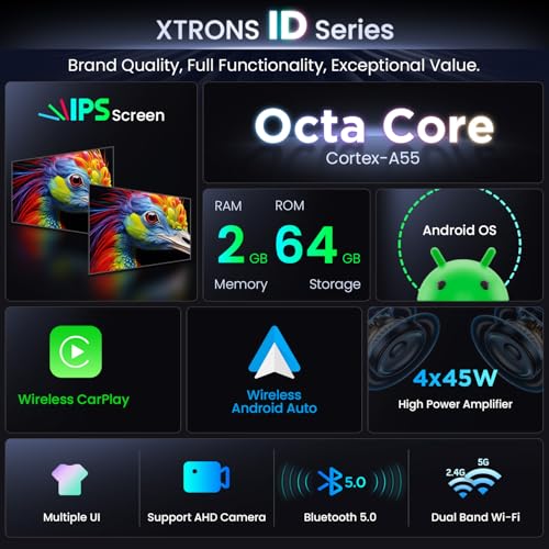 10.1" Android Car Stereo for Honda Accord 7th 2003 (2+64GB)
