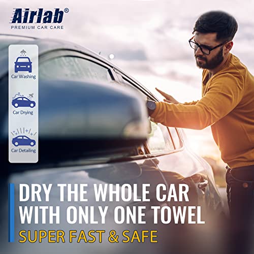 Microfiber Towel Car Drying Detailing Wash Cloth Car Care (Grey-black)