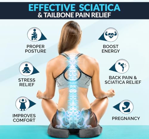 Doctor Recommended Seat Cushion (Charcoal / Large)