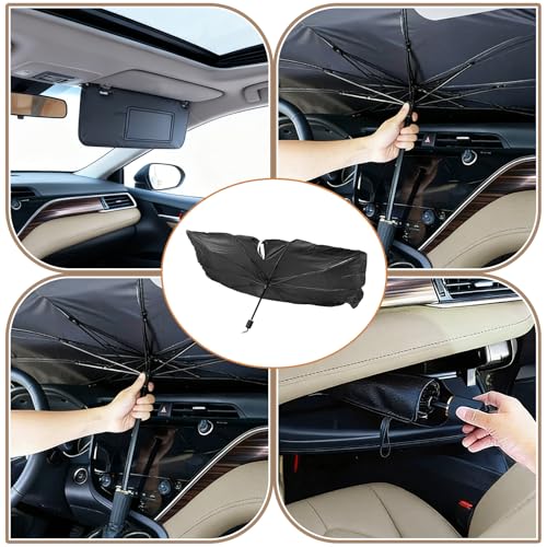 2026 Windshield Sun Shade Umbrella (140cm)