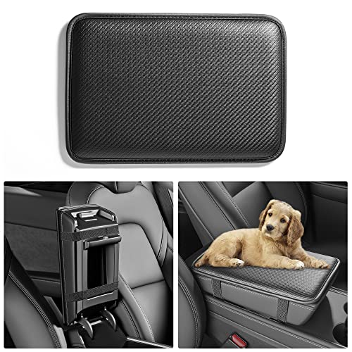 Car Armrest Covers (Sport Black / L - 14.0*9.6 inches)