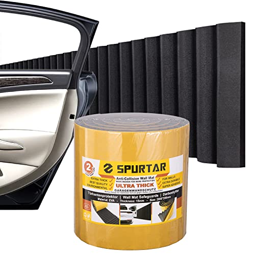Thick Garage Wall Protector Garage Parking Aid (1 Piece - 79" × 8" × 0.6")