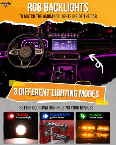 AS R80 Slim 8 Gang Switch Panel with RGB Backlight Memory Function (AS-R80 8 Gang)