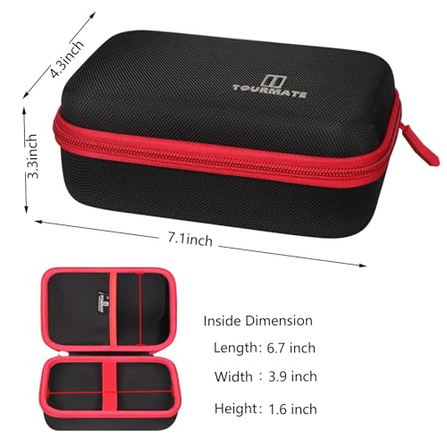 Car Jump Starter Case (Black + Red)