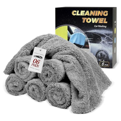 Car Wash Towels 16x16 (Grey)