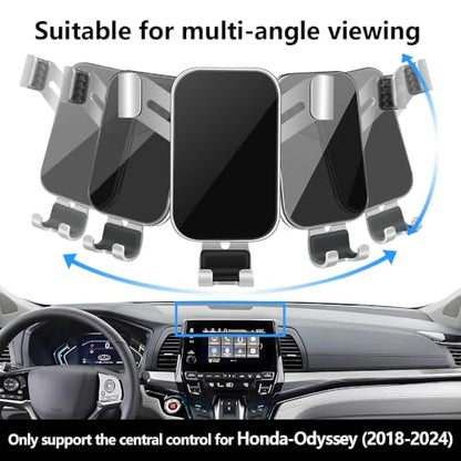 Car Phone Holder Center Console Organizer Tray for Honda Odyssey 2018 2019 2020 2021 2022 2023 2024 [Not for 2025