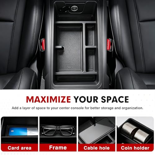 Center Console Organizer for 2025 (2025-2026 Camry)