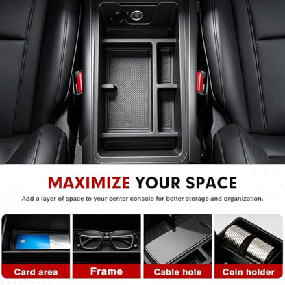 Center Console Organizer for 2025 (2025-2026 Camry)