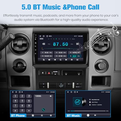 Car Radio Stereo for Ford F150 2009 (2GB RAM 32GB ROM Without Camera)