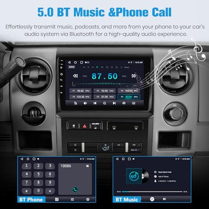 Car Radio Stereo for Ford F150 2009 (2GB RAM 32GB ROM Without Camera)