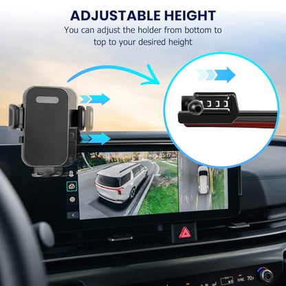 Car Phone Holder Fit for Kia Carnival 2025 (For Kia Carnival 2025-2026 12.3inch)