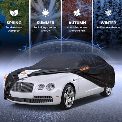 Multi Layer Car Cover Custom Fit for Bentley Flying Spur (Custom fit Bentley Flying Spur / Sedan car cover)