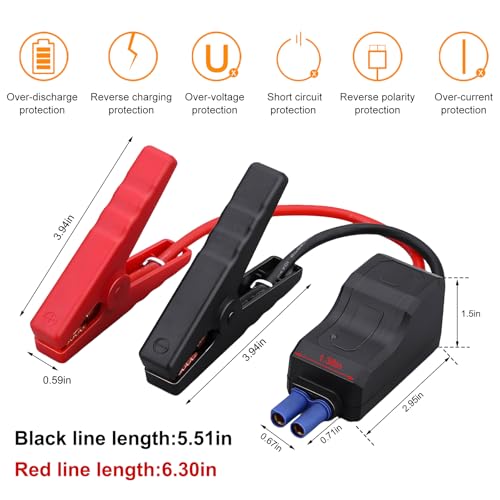 EC 5 Replacement Car Portable Battery Jump Starter Smart Cable