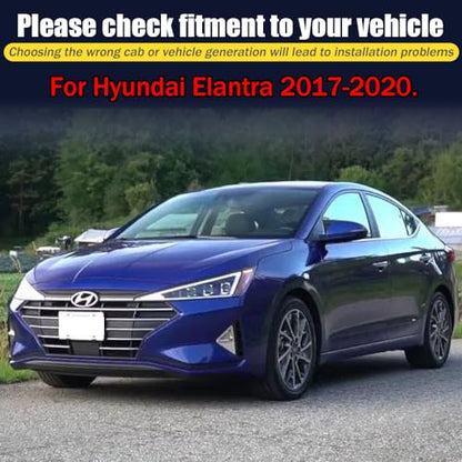 Rain Guards for Hyundai Elantra 2017 (For Hyundai Elantra 2017-2020)