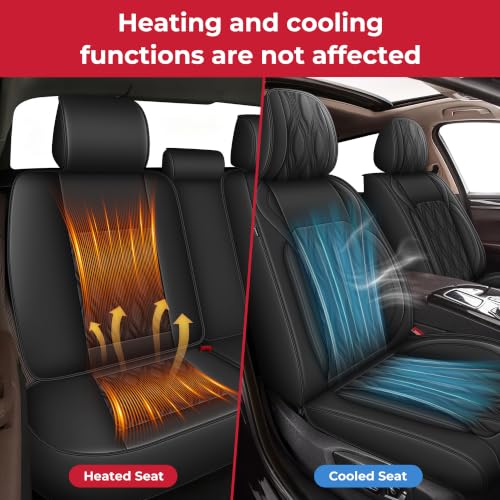 Full Set Waterproof Leather Seat Covers for Nissan Sentra 2008 (#067 Black / 26.Sentra-5 Seat Covers Full Set)