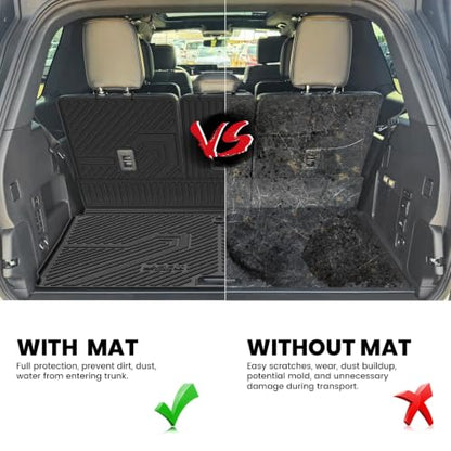 Floor Mat with Ford Expedition Max 7&8 Seats 2025 2026 2027