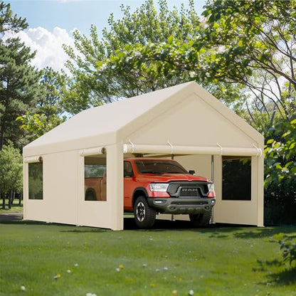 JY QAQA 12x20 FT Heavy Duty Carport
