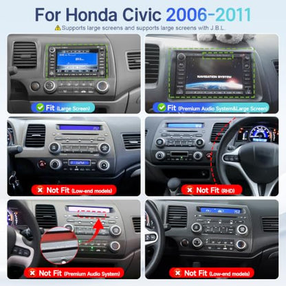 Radio for Honda Civic 2006 2007 2008 2009 2010 2011